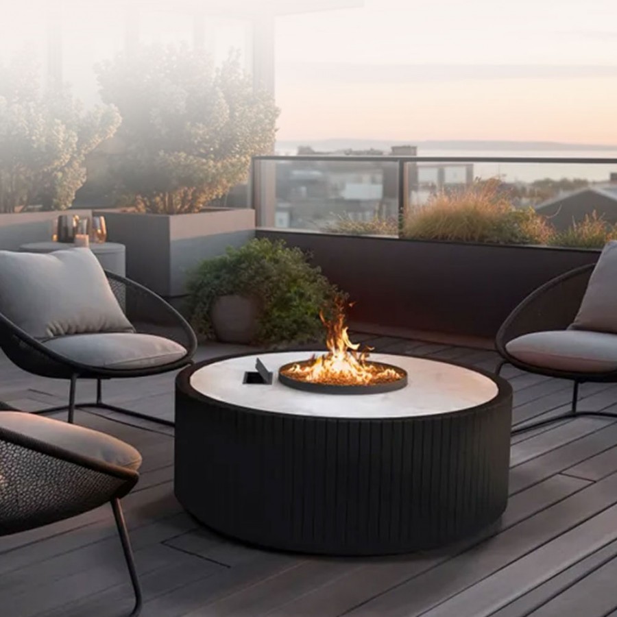 Semineu pe gaz pentru exterior Planika, STELLA TABLE